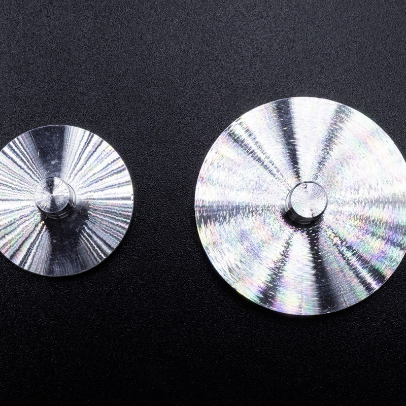 25mm Aluminum Quick-change disposable rotor plate compatible with TA Rheometer