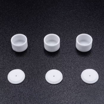 50μl Ceramic Crucible w/Lid Mettler Toledo Designed for Pt. Crucible ME-51140842