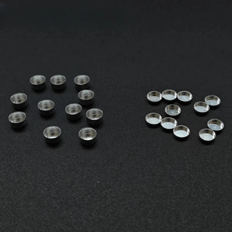 45μl Aluminum Open Sample Pan GAA-0068 with Crimp Pan Cover GAA-0069 Al Crucible and Lid Set Hitachi